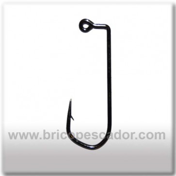 anzuelo jig negro #3/0