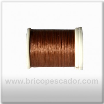 Hilo de montaje extrafuerte marrón