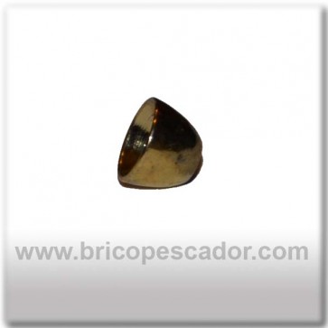 cabeza dorada conica