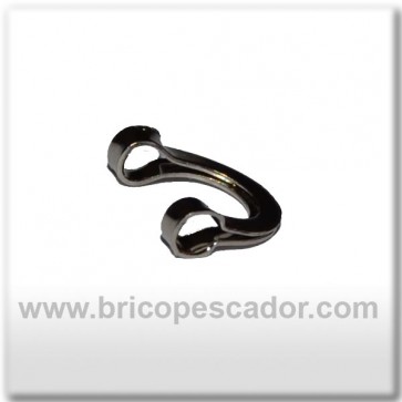 Horquilla niquel chapada #2 (20 unid.)