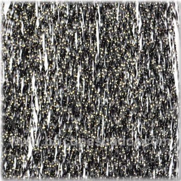 Cristal Flash negro y plata