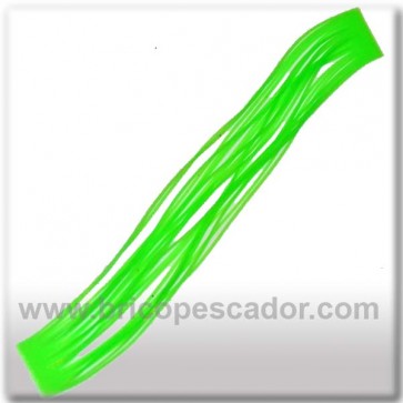 Faldillín vinilo 20 fibras verde (5 unid.)