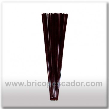 Fibras salva anzuelos marrón (10 unid.)