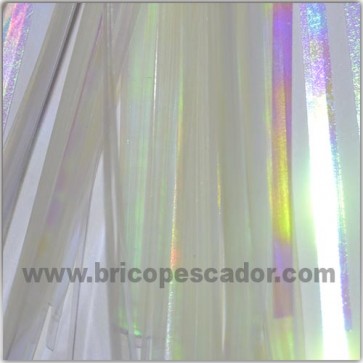 Fibras plásticas perladas extra 2 mm.