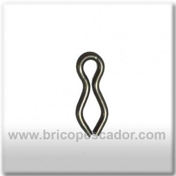 Grapa para anilla inox mini (100 uds.)