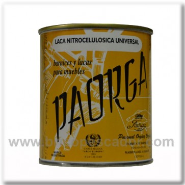 laca nitrocelulosica transparente brillante