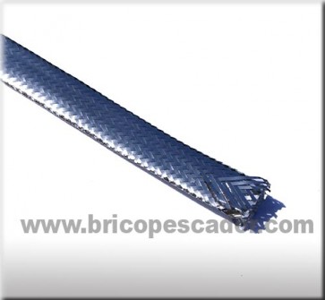 Tubo de mylar color plata. 8 mm.