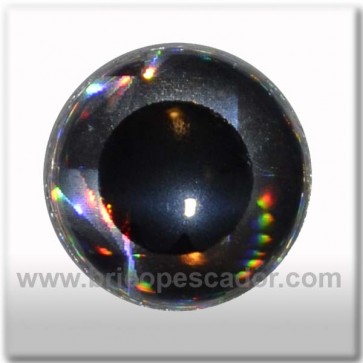 ojo 3d plata holografico 9mm