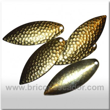 Pala willow bronce hammered. #5