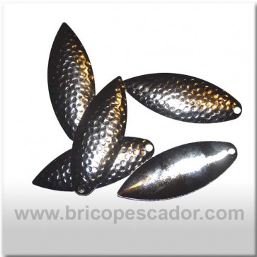 Pala willow níquel hammered. #5