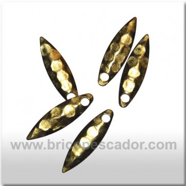 Pala willow bronce hammered. #1