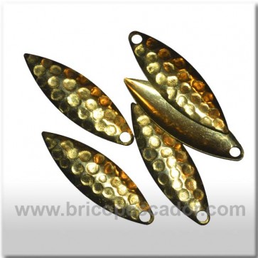 Pala willow bronce hammered. #3