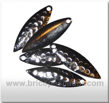 Pala willow níquel hammered. #3