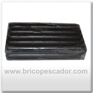 Plastilina para modelados negra
