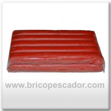 Plastilina para modelados roja