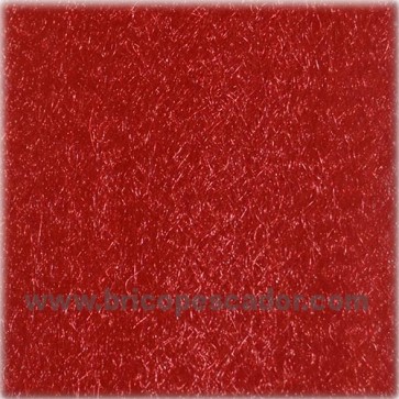 Pelo sintético rojo