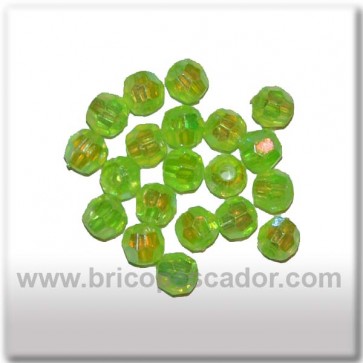 Perlas perforadas brillo