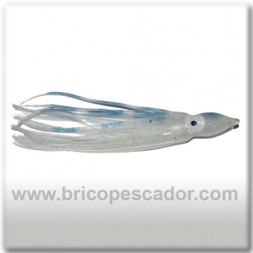 Pulpito vinilo 10 cm azul luminiscente