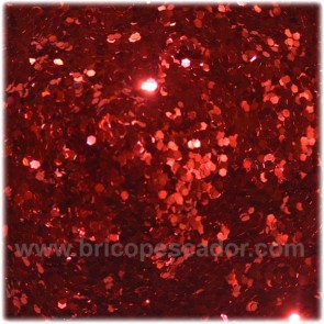 Glitter térmico Megalure rojo. 0.4