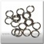 Anilla abierta doble loop acero 6 mm.