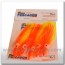 bolsa pulpitos de vinilo naranja 6cm