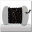 bobina chenille negro