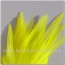 Mazo de plumas  de gallo amarrillas fluor