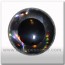 ojo 3d plata holografico 6mm